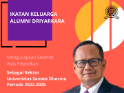 Selamat Atas Dilantiknya Rm Bagus Laksana SJ Sebagai Rektor USD