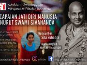 Diskusi Filsafat MFI : Pencapaian Jati Diri Manusia Menurut Swami Sivananda