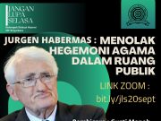 Jurgen Habermas: Menolak Hegemoni Agama Dalam Ruang Publik