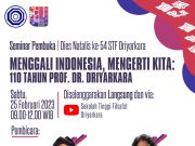 Seminar Pembuka Dies Natalis ke-54 STF Driyarkara