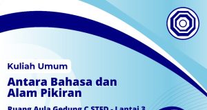 Kuliah Umum Bersama A Gianto SJ: Antara Bahasa dan Alam Pikiran Flyer Seminar bersama Romo Gianto SJ