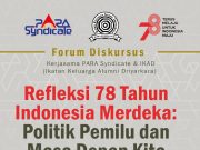 Refleksi 78 Tahun Indonesia Merdeka: Politik Pemilu dan Masa Depan Kita