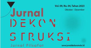 Jurnal Dekonstruksi Terbaru