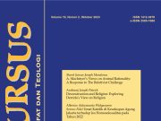 Vol. 19 No. 2 (2023): Diskursus – Jurnal Filsafat dan Teologi STF Driyarkara