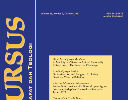 Vol. 19 No. 2 (2023): Diskursus – Jurnal Filsafat dan Teologi STF Driyarkara