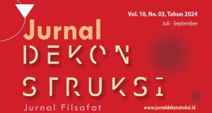 Telah Terbit, Jurnal Dekonstruksi Terbaru Vol.10, No.3, 2024