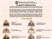 Extension Course STF Driyarkara: Filsafat Kebudayaan