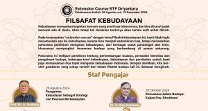 Extension Course STF Driyarkara: Filsafat Kebudayaan