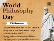 Selamat Merayakan Hari Filsafat Sedunia