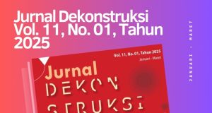 Telah Terbit Jurnal Dekonstruksi Volume 11, No. 01, Tahun 2025