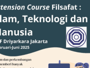Extension Course Filsafat 2025 : Alam, Teknologi dan Manusia