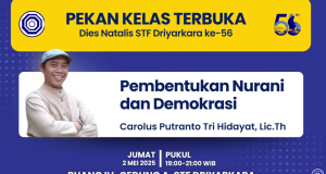 Romo Uut: Demokrasi Bisa Mati Jika Nurani Disingkirkan dari Politik
