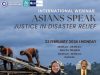 International Webinar Asians Speak Justice in Disaster Relief