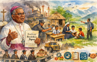 Menggugat “Pabrik Ijazah”: Visi Radikal Uskup Timika Melawan Dehumanisasi Pendidikan di Papua