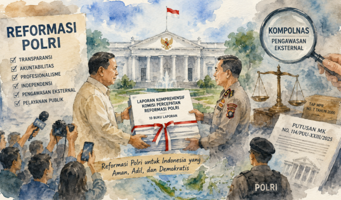 Ujian Nyata Reformasi Polri Dimulai, SETARA Institute Desak Presiden Segera Bertindak