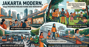 Makin Modern, Masihkah Jakarta Jadi Ruang bagi Warganya?